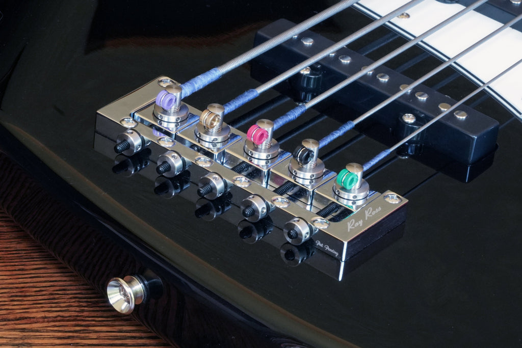 Ray Ross Saddle-Less 5-String Bass Bridge - AP Intl