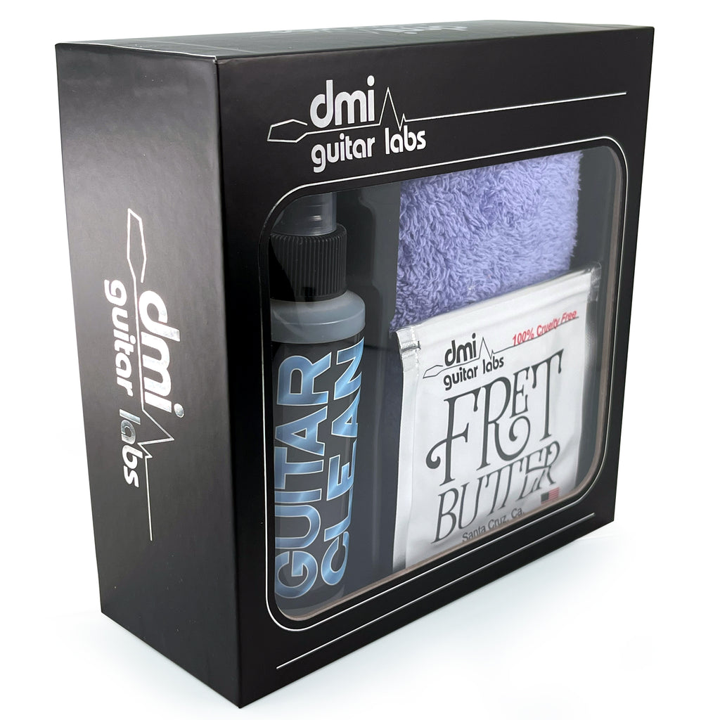 DMI Guitar Labs 3-pc. Cleaning Kit w/ Fret Butter, Guitar Clean