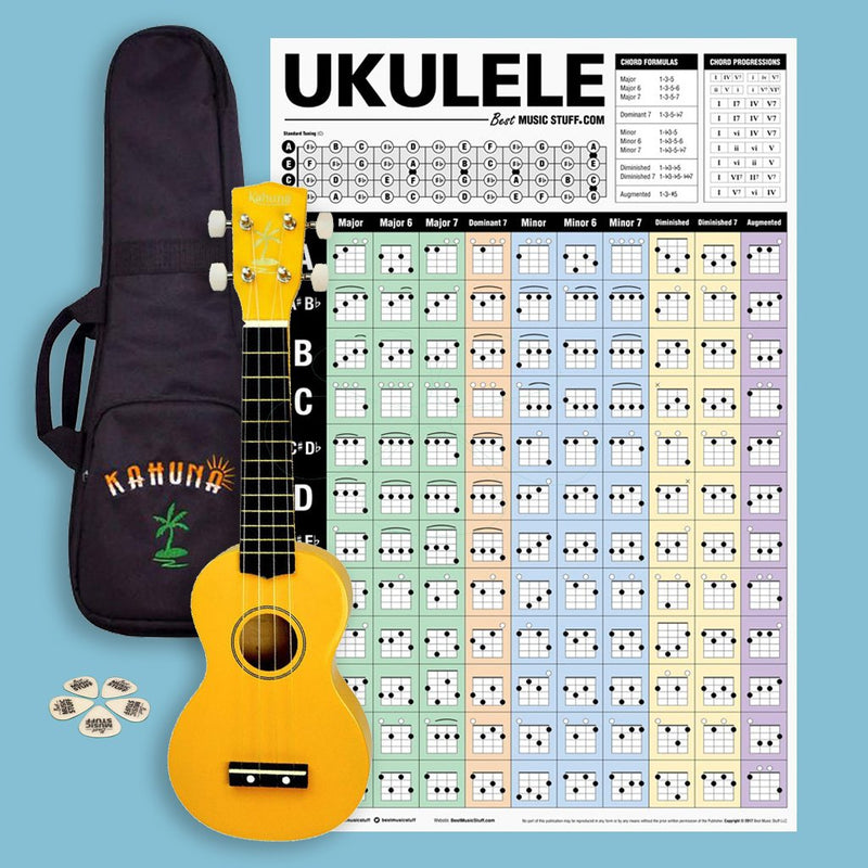 Kahuna Soprano Ukulele Bundle - AP Intl