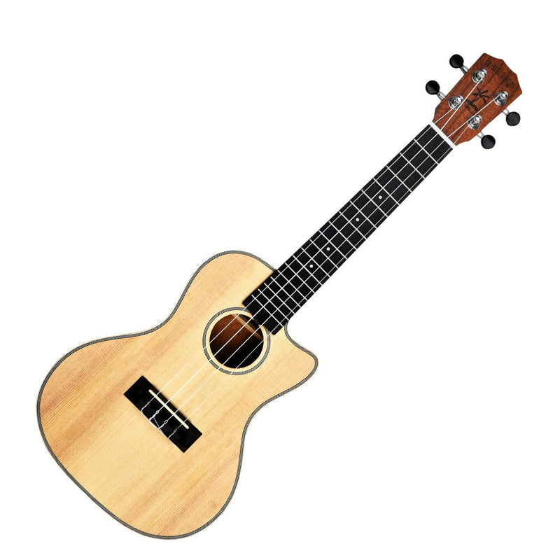 KAHUNA CONCERT CUTAWAY UKE, SPRUCE TOP NATURAL - AP Intl