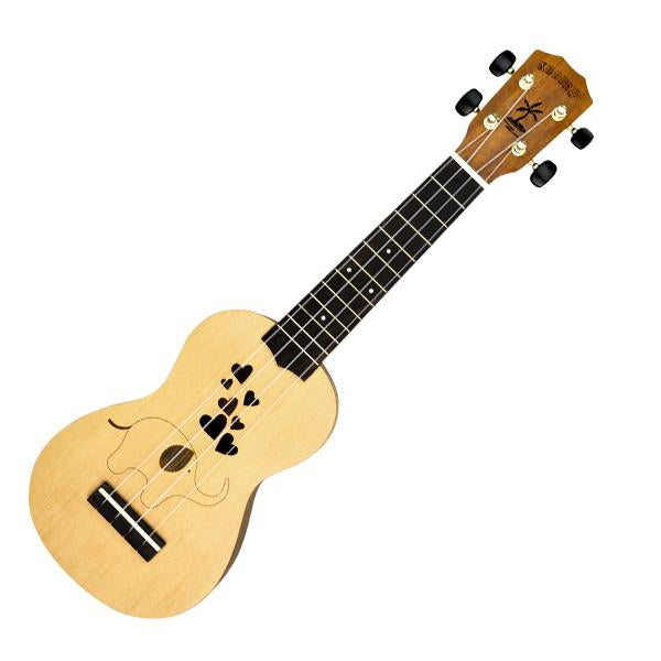 KAHUNA LASER-ETCHED MAHOGANY UKES - AP Intl