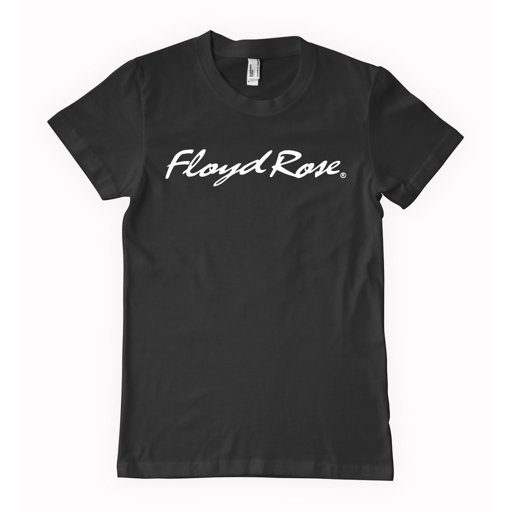 Floyd Rose Script Logo T-Shirt - Black - AP Intl